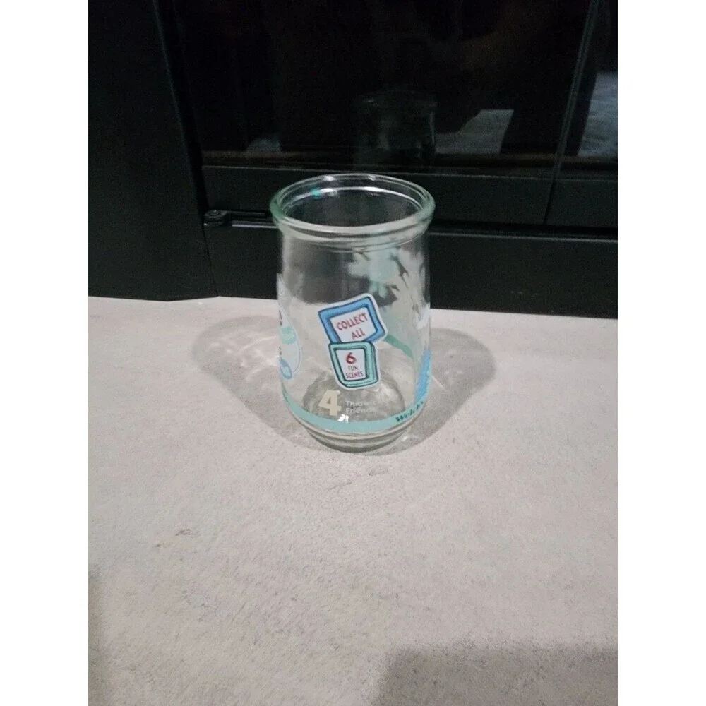 1997 Welch's Wubbulous World of Dr Seuss #4 Glass Jelly Jar Thidwick and Friends - Picture 3 of 7